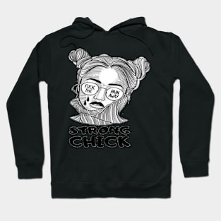 Strong Chick Woman's Hoodie